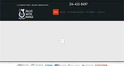 Desktop Screenshot of dallastxwaterdamage.com